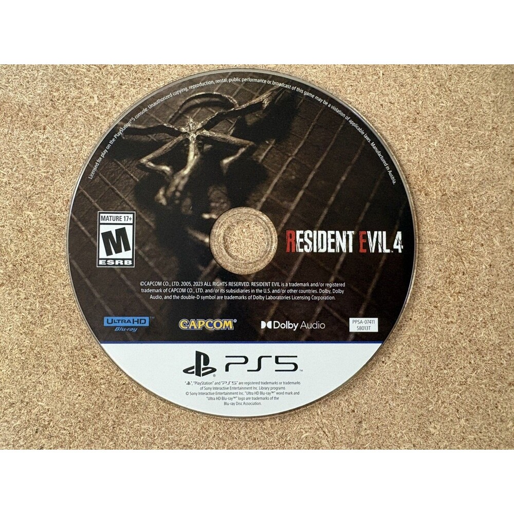 Resident Evil 4 - Sony PlayStation 5 DISC ONLY